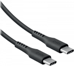 SBS USB-C kuni USB-C kaabel 2m 100W must