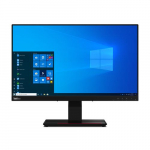Lenovo ThinkVision T24t-20 LED display 60.5 cm (23.8) 1920 x 1080 pixels Full HD Touchscreen Capacitive Black