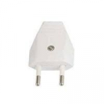 Bachmann European plug, wt 900.003, White, 250 V, 2.5 A,