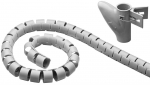 Goobay WireTube kaablikile, 2,5 m, hall (51922)