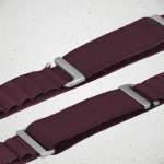Mobilize Nailonist kekellari rihm - Alpine - Tiitaaniumist hendus - Apple 38/40/41mm jaoks - Bordeaux