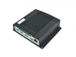 Level One LevelOne HUBBLE 4-kanaline videoencoder 4xCVBS/BNC/802.3af PoE