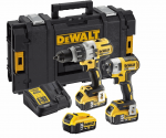 DeWALT Instrumentu komplekts DCK276P3-QW 5Ah, 18V