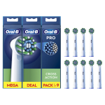 Oral-B Pro Cross Action - vahetusharjad, 9 tk (8700216018913)