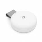 Twelve South ButterFly SE - Kompaktne 2-in-1 laadur iPhone, Apple Watch ja AirPodsile, ksivabastandiga - Valge Cool G