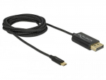 Delock USB Type-C DisplayPort (DP Alt Mode) 2m koaksiaal