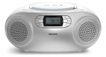 PHILIPS TAZ2000S/10 kannetav CD-seade FM-raadioga, hbedavrviline (TAZ2000S/10)