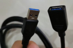 MicroConnect USB 3.0 A-A 1.8 m M-F, Black