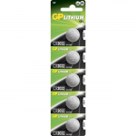 GP LITHIUM BUTTON CELL CR2032 Lithium CR2032, Single-use