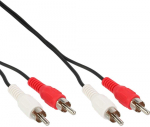 Intos InLine 2 x RCA-pistiku kaabel - 2 x RCA-kaabel, 5 m (MM-112)