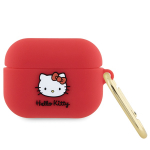Hello Kitty HKAP3DKHSF Airpods Pro kate fuksja/fuschia Silikoonist 3D Kitty Head