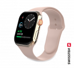 Swissten Silikoonrib Apple Watch 1/2/3/4/5/6/SE / 38 mm / 40 mm / Roosa