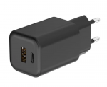 Qualo QLSN-CA-65-01 Nano PD vrgulaadija adapter USB-C / USB-A / 65W