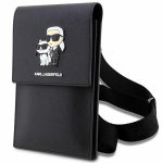 Karl Lagerfeld Torebka KLWBSAKCPMK czarny/must Saffiano Karl AND Choupette