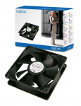 Logilink Ventilaator 80*80*25 32,6 dB must koos Y-hendusega