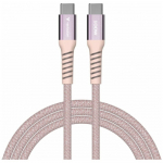 Verbatim Kabel Sync AND Charge USB-C USB-C 100W PD3.0/QC3.0 120cm roosa 31857