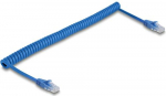 Delock RJ45 spiralkaabeli hikud hikute vahel Cat.6 UTP 0,8 m