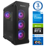 INTOP AQUA i5-13400F 16GB DDR5 2TB SSD M.2 NVME+4TB RTX5070Ti 16GB WIN11
