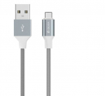 Devia Pheez seeria Micro USB kaabel (5V 2.4A, 1m) hall