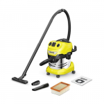 Karcher Krcher WD 4 P S V-20/5/22 20-liitrine trummeltolmuimeja Dry AND amp;wet 1000 W, filtrita