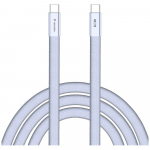 Verbatim Kaabel Sync AND Charge SoftTouch USB-C kuni USB-C 60W PD3.0 120cm lilla 30275