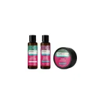 Set Arganicare: Keratin, Hair Conditioner, Nourishing AND Strengthening, 100 ml + Keratin, Hair Shampoo, Repairing AND Nourishing, 100 ml + Keratin, Hair Treatment Cream Mask, Nourishing AND Repairing, 100 ml