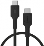 GREEN CELL Kabel PowerFlex kiiretoetus USB Type-C mees - USB Type-C mees 100W Must 0,3m