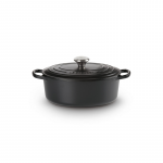 LE CREUSET Malmpott ovaalne 27cm | 4,1L matt must
