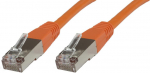 MicroConnect F/UTP CAT6 3m Orange PVC Outer Shield : Foil screening