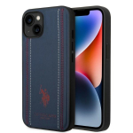 U.S. Polo Assn. US Polo USHCP14MPFAV iPhone 14 Plus / 15 Plus 6.7" granatowy / tumesinine nahkrihmakas