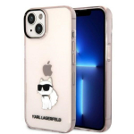 Karl Lagerfeld KLHCP14MHNCHTCP iPhone 14 Plus / 15 Plus 6.7" roosa/roosa kvakott Ikonik Choupette