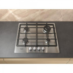 Whirlpool TGML 661 IX R roostevaba teras Sisseehitatud 58 cm Gaas 4 tsooni
