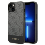 GUESS GUHCP14MG4GLGR iPhone 14 Plus / 15 Plus 6,7-tolline hall/halli karvkattega kaitsembris 4G Stripe Collection