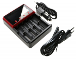 CoreParts Car Charger for Battery, with Euro AC Power Cord and Plug