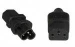 MicroConnect Power Adapter C6 to C13 F-F IEC 60320-C6 Female - C13,