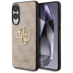 GUESS Etui Big 4G Logo Classic Logo do Samsung Galaxy S25 Edge roosa