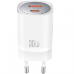 XO CE21 Charger Type C + USB 30W