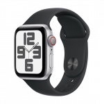 Watch Apple Watch SE2 (2024) GPS + Cellular 40mm Midnight Aluminum Case with Sport Band S/M - Midnight