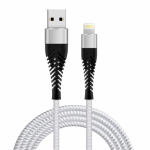 Fusion Accessories "Fishbone USB-A to Lightning 30W / 3A / 1.5m" White
