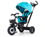 Milly Mally Three-Wheel Bike Movi, Black/Mint