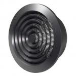 EUROPLAST GRILLE PLASTIC D125MM ANTHRACITE