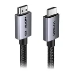 UGREEN Kaabel HDMI-HDMI 2m (HDMI 2.2 16K@60Hz 96Gbps) must, nailonpleitud HD186
