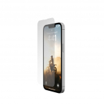 Urban Armor Gear IPhone 16e klge kuuluv klaasilind, mis on erakordne kestvus ja kristalliline selge ngu, mis sisaldab viirusestumise tehnoloogiat