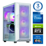 INTOP AQUA i7-14700F 16GB DDR5 1TB SSD M.2 NVME RTX5050 8GB ilma OS-ta