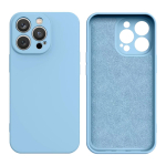 Hurtel Silicone case iPhone 14 Plus silicone cover light blue