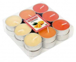 PROVENCE Tealights Orange 18pcs