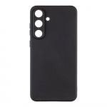 Obal:Me Matte TPU mbris Samsung Galaxy S25 FE jaoks / must