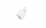 Gembird TA-UC-PDQC20-01-W USB-A USB-C Power Charger 20W, White