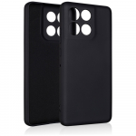 Beline Moto G86 Power silikoontestunud kaitsembris, must