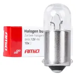 Amio Halogeenlambid T4W 12V 4W BA9S 10tk